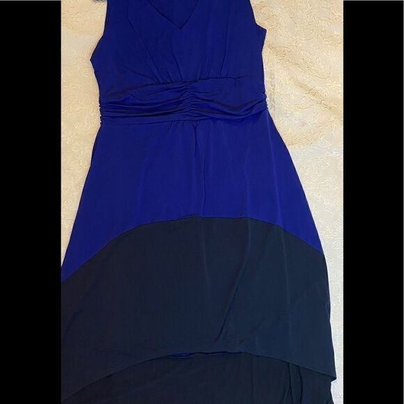 Kelly Clinton Ho low color Block fashion DressMP - Picture 12 of 14